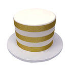 Classy Gold Theme Cake Freed's Bakery 