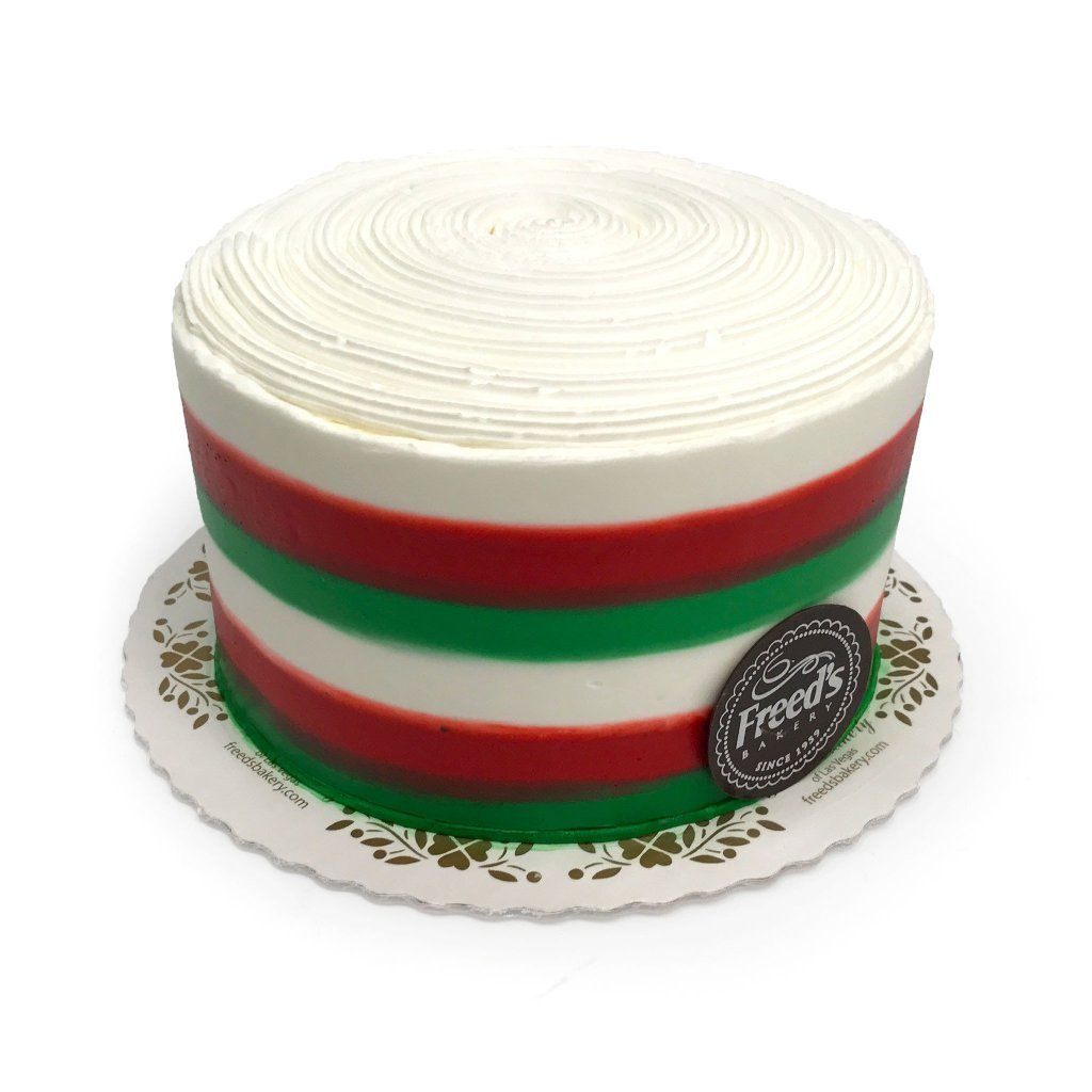 Cotton Candy Cane Theme Cake Freed's Bakery 