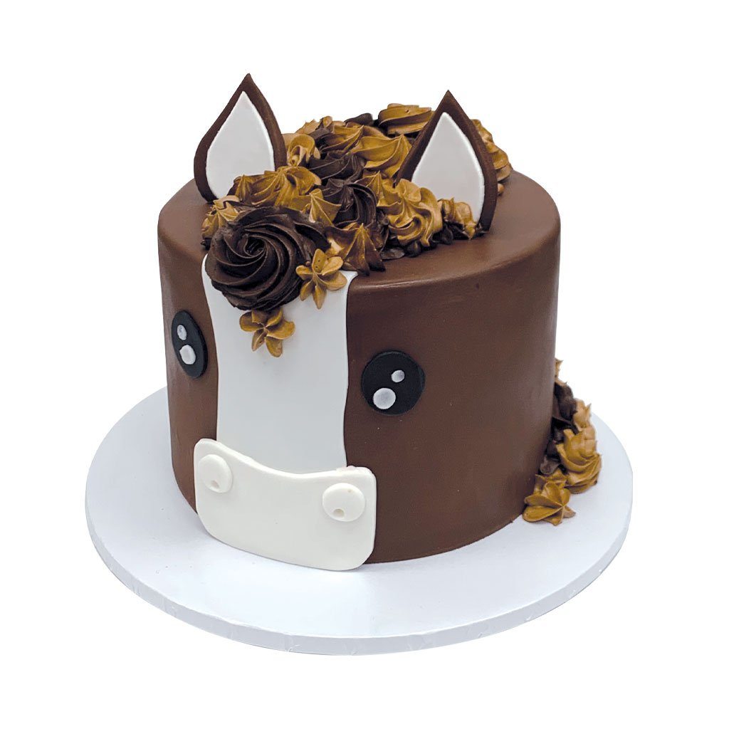 Cute Pony Birthday Cake Theme Cake Freed's Bakery 