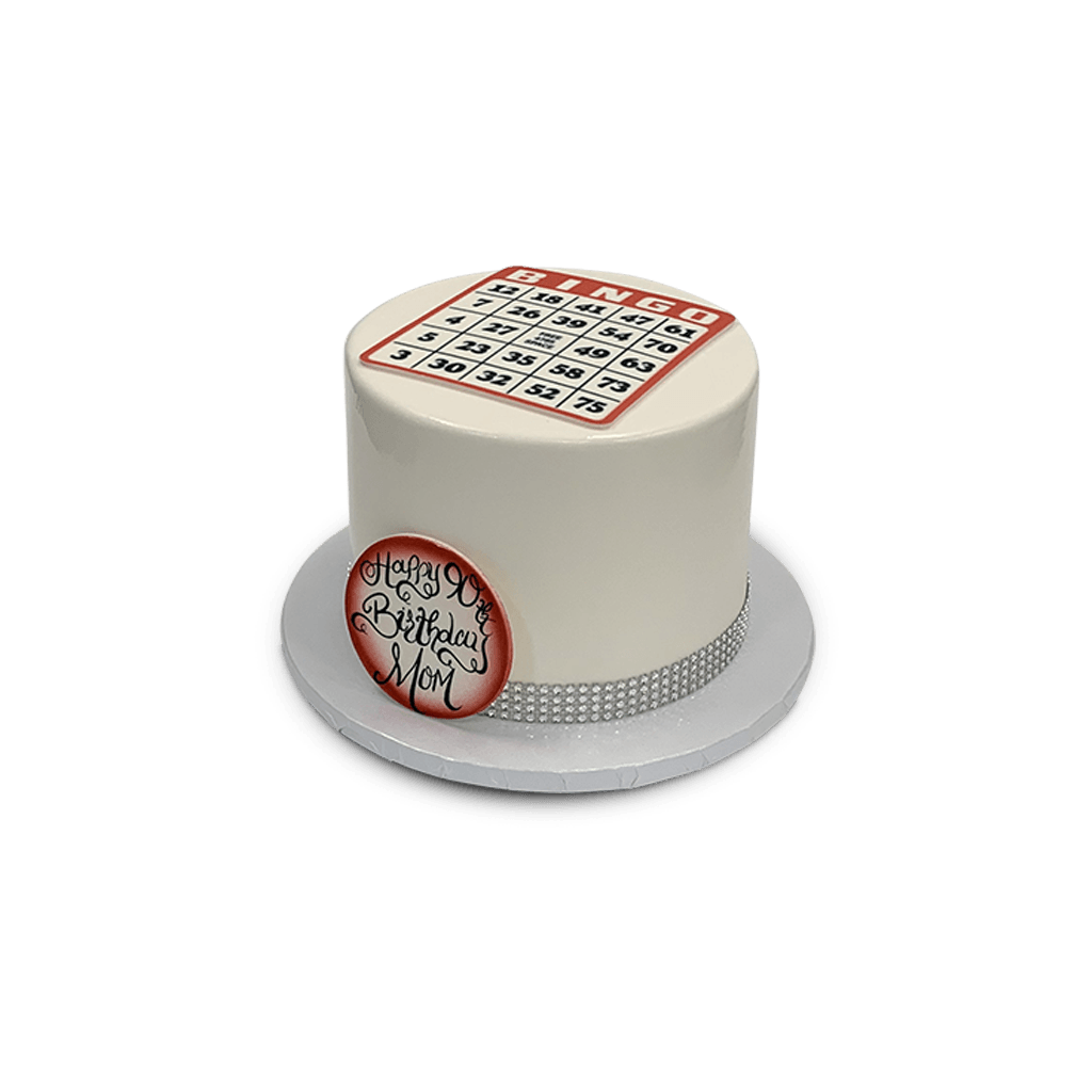 BINGO Theme Cake Freed's Bakery 