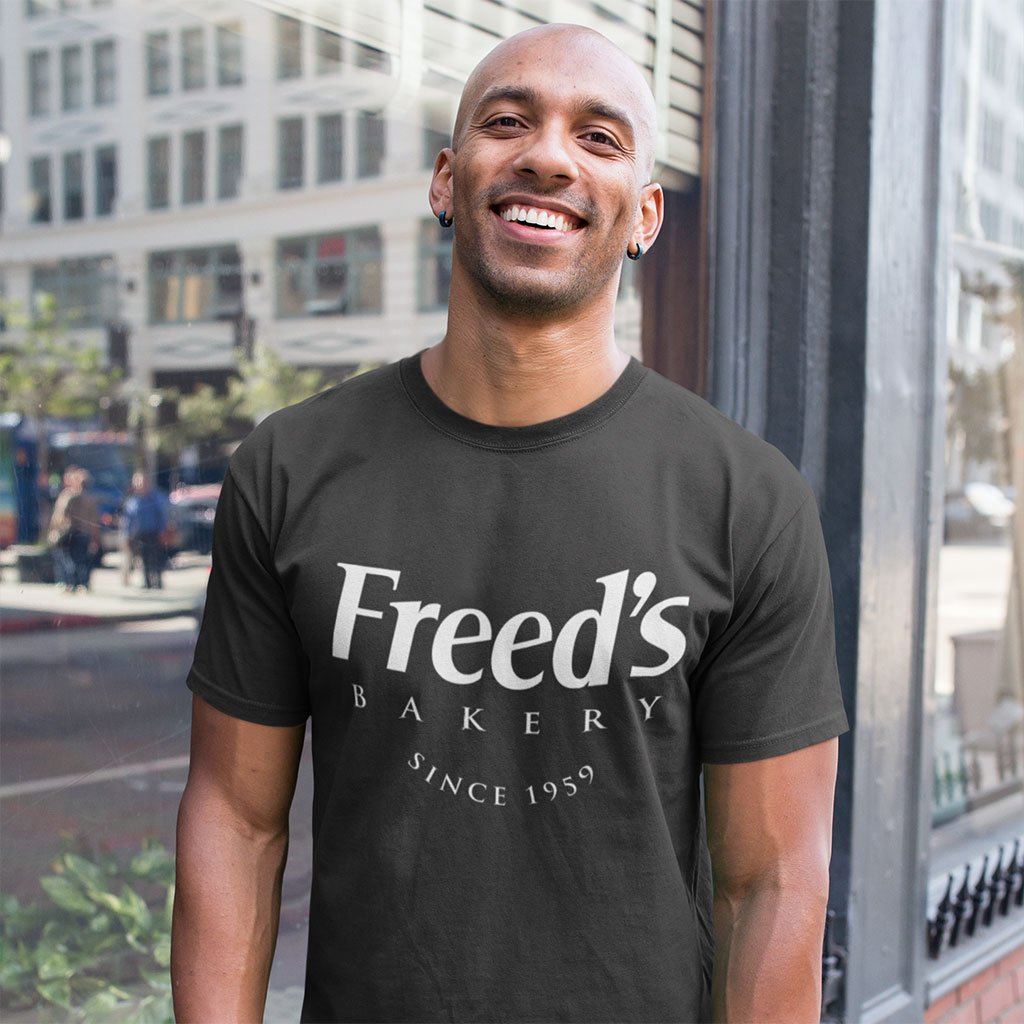 Freed's Signature Tee Shirts Freed's Bakery XS Heather Charcoal 