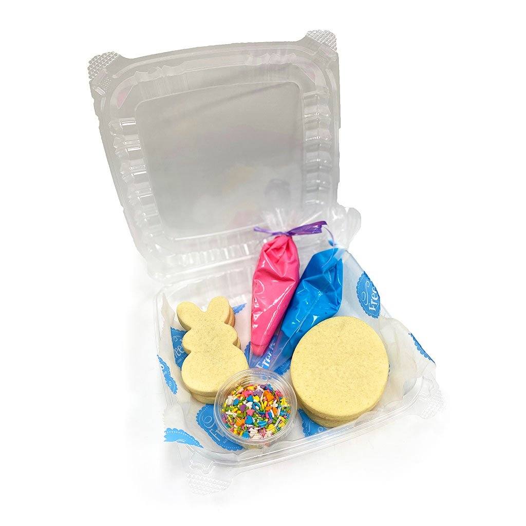 Easter Cookie Activity Kit Activity Kit Freed's Bakery Pink and Blue 