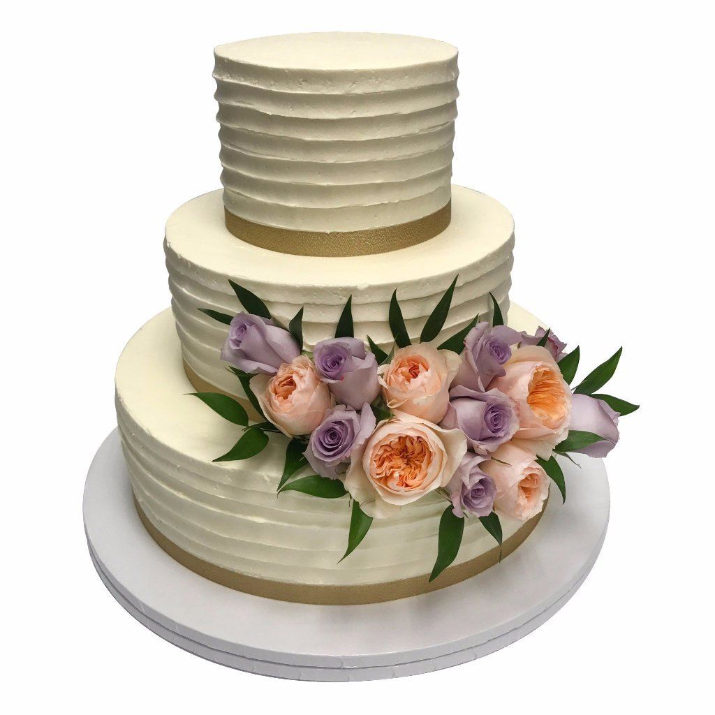 Endless Roses Wedding Cake Freed's Bakery 