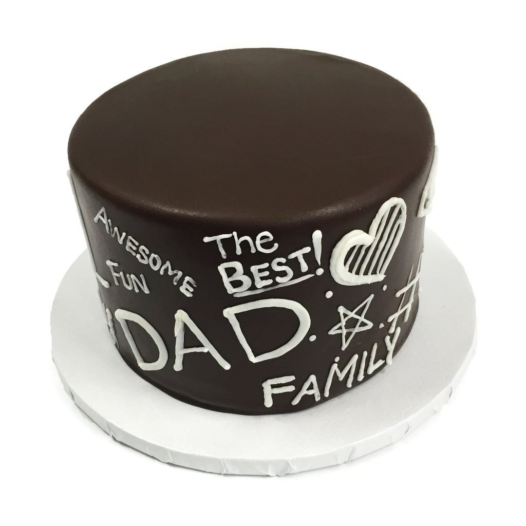 Celebrate Dad's Birthday with Custom Cake Design | Yummy Cake