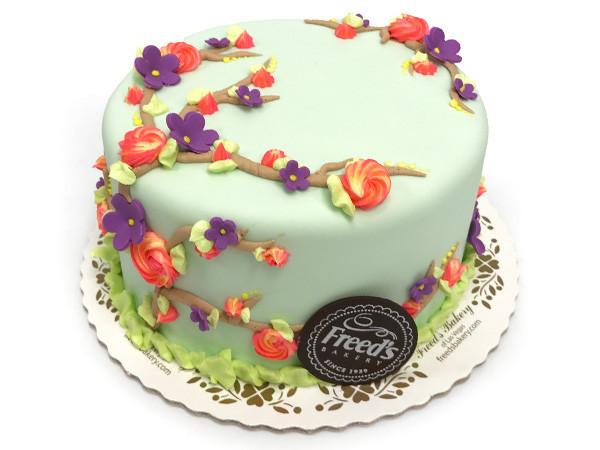 Spring Flower Cake Decorating Class Event Freed's Bakery 