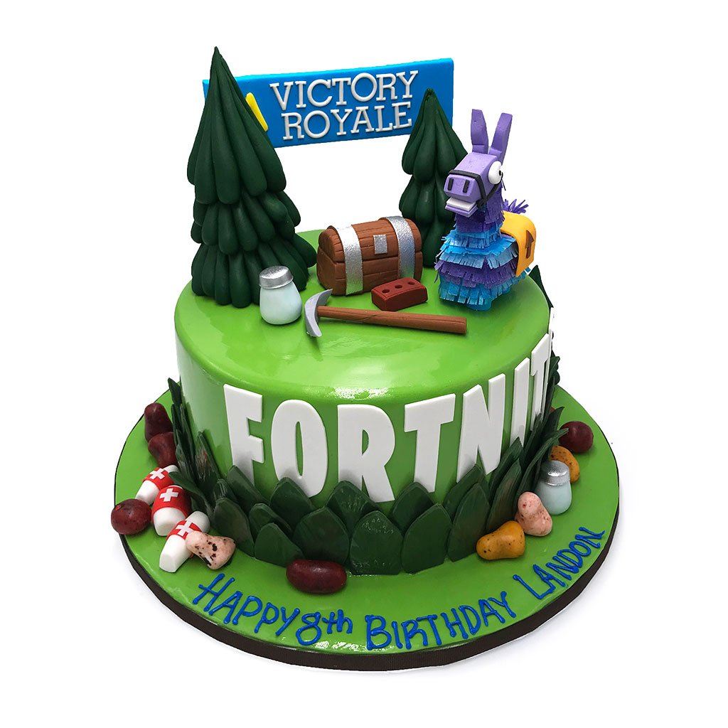 Victory Royale Theme Cake Freed's Bakery 