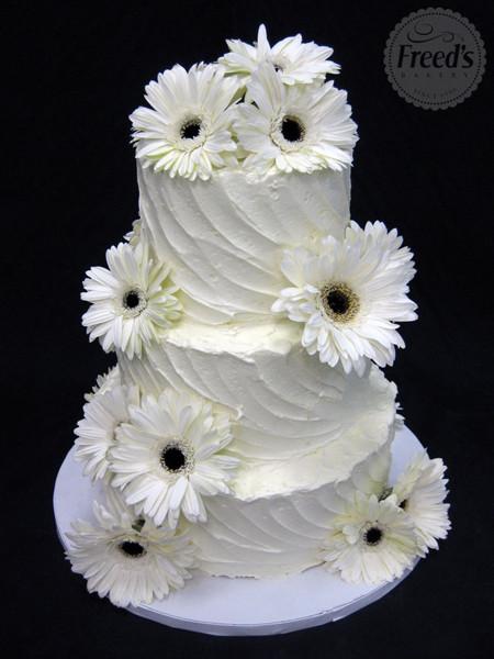 Gerber Sunrise Wedding Cake Freed's Bakery 