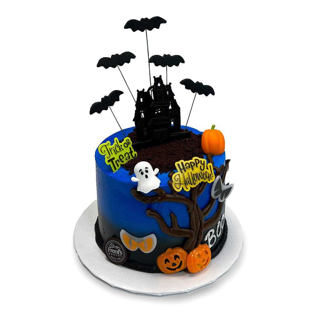 Black Glitter Have a Killer Birthday Cake Topper, Halloween Horror Themed  Bir... | eBay