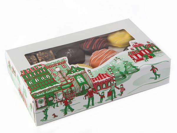 Half Pound Holiday Box Cookie Assortment Holiday Item Freed's Bakery 