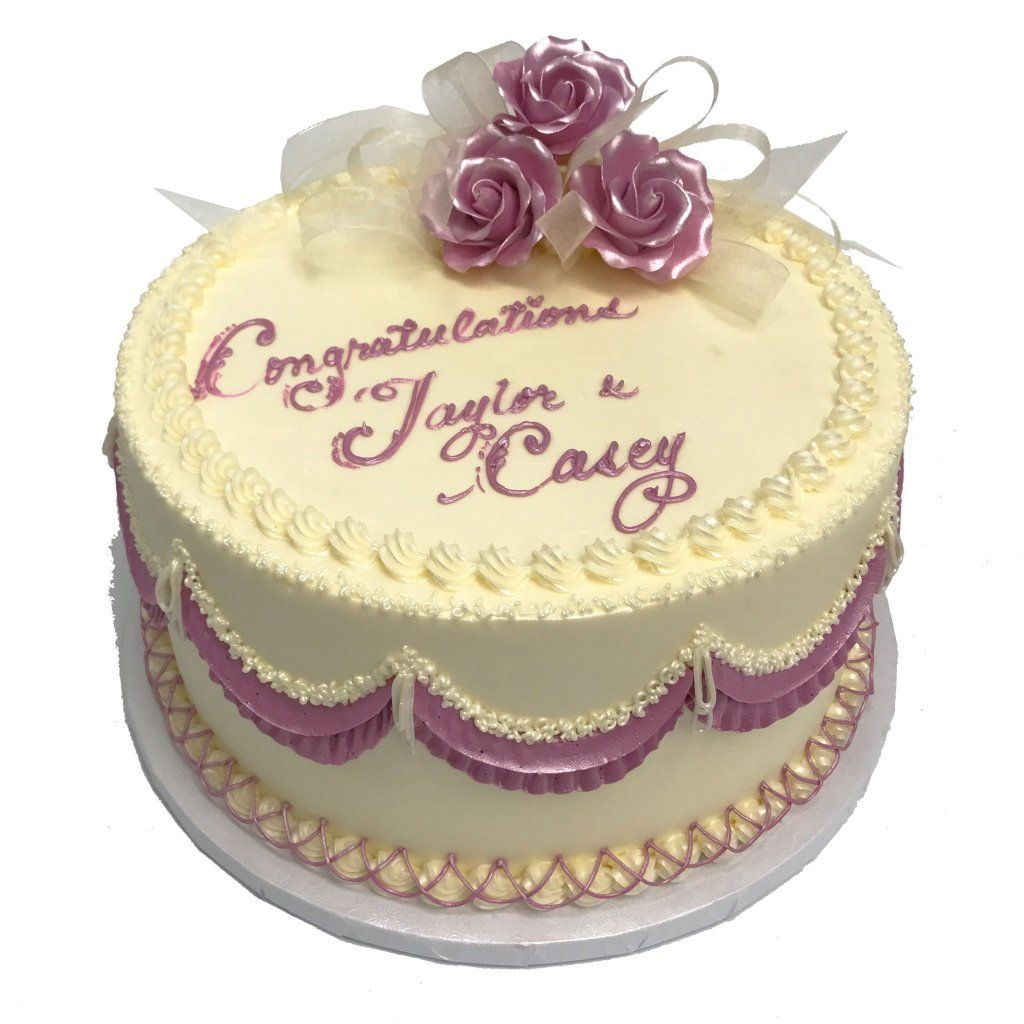 Elegant Frills Theme Cake Freed's Bakery 