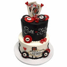 Royal Hearts Wedding Cake Freed's Bakery 