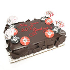 Vegas Ganache Theme Cake Freed's Bakery 