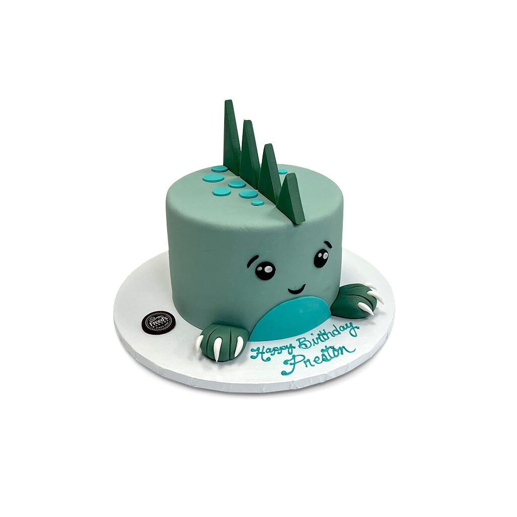 Dino Cutie Theme Cake Freed's Bakery 