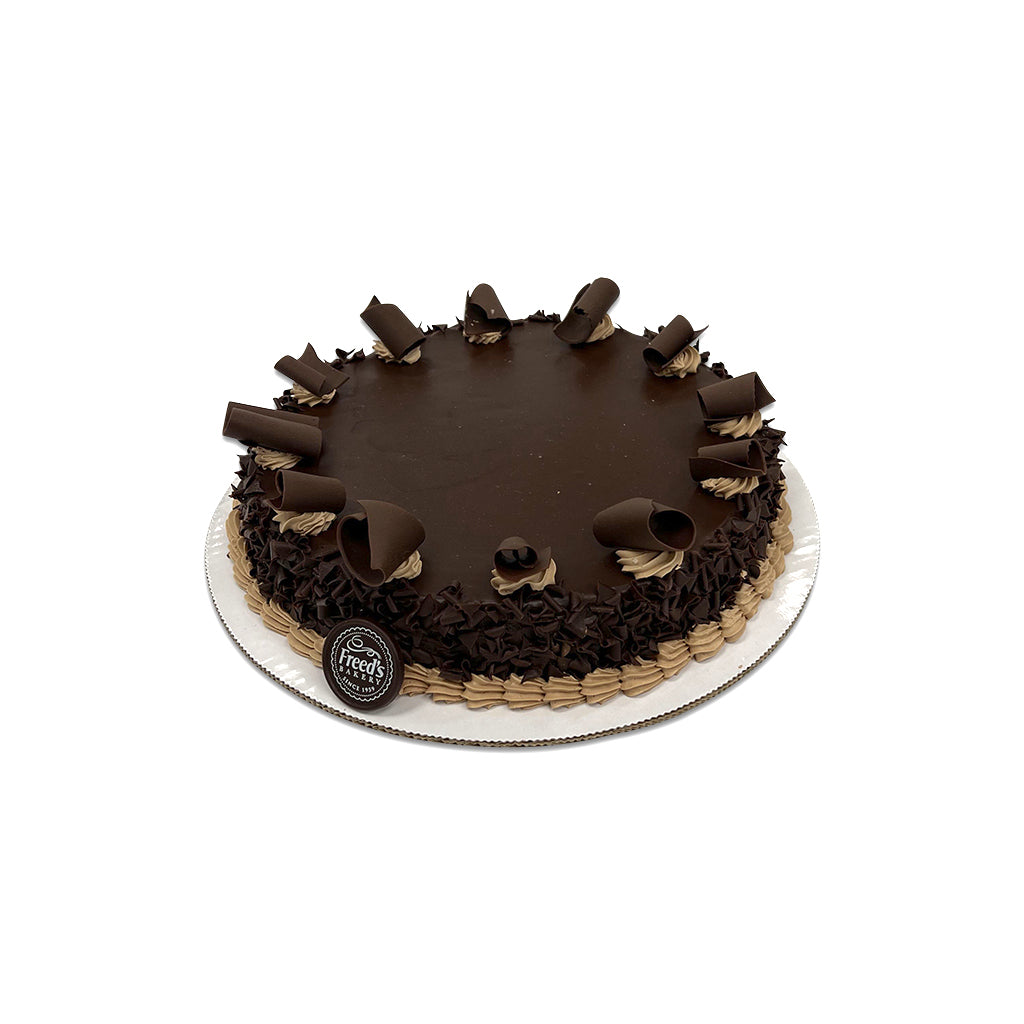 Chocolate Flourless Torte Cake Slice & Pastry Freed's Bakery 10" Round (Serves 10-15) 