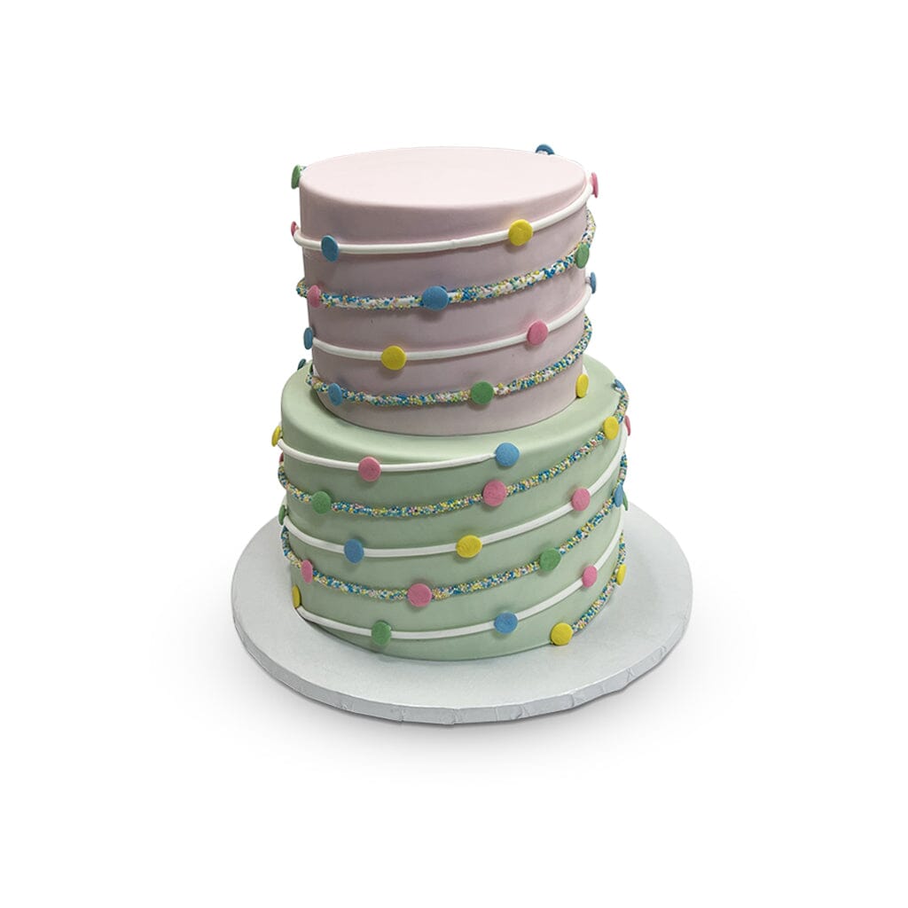 Pastel Strings Theme Cake Freed's Bakery 