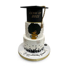 Gold Graduation Celebration Theme Cake Freed's Bakery 