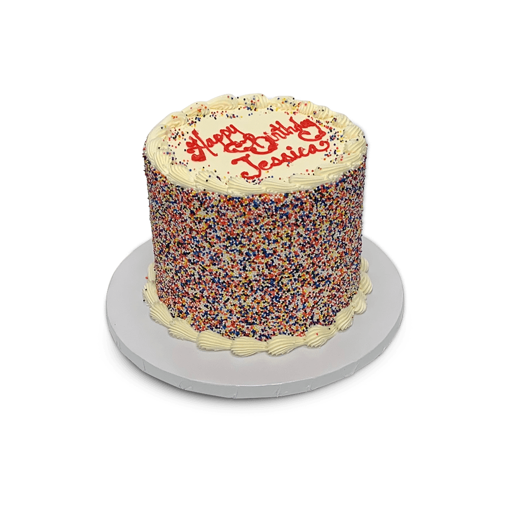 Sprinkle Sprinkle Icing Cake Theme Cake Freed's Bakery 