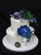 Jewel Magnolias Wedding Cake Freed's Bakery 