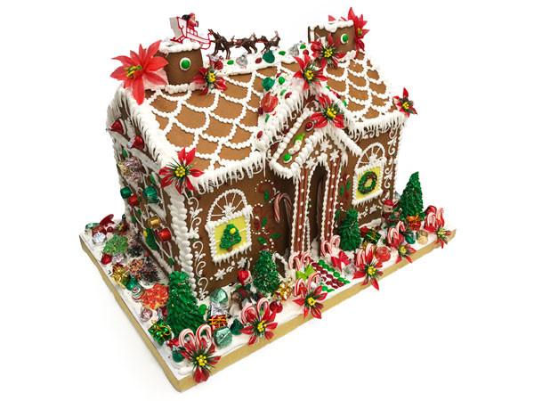 Giant Gingerbread House Holiday Item Freed's Bakery 