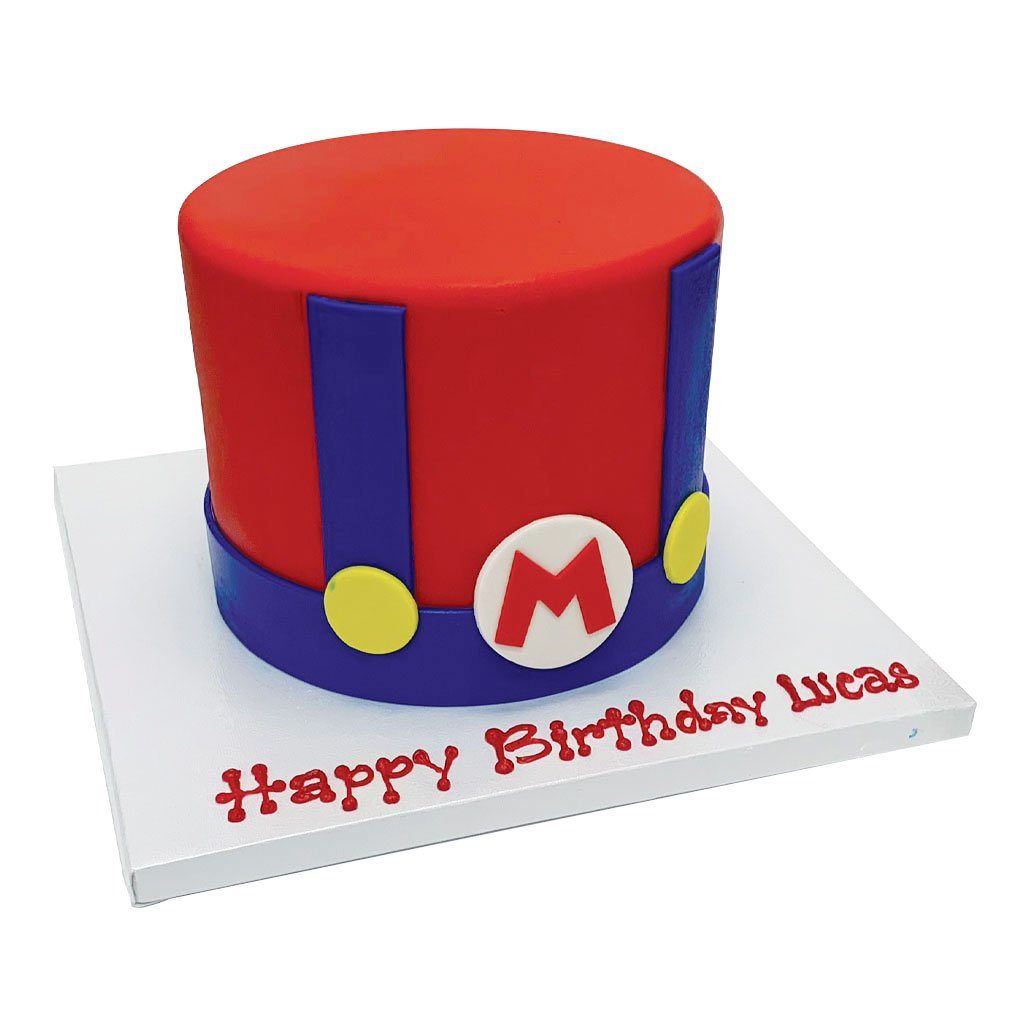 It's a-me! Birthday Cake Theme Cake Freed's Bakery 