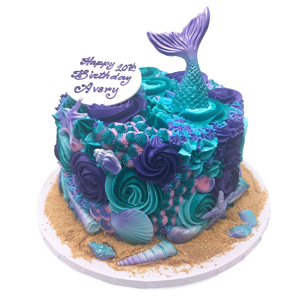 Cutest Mermaid Cake