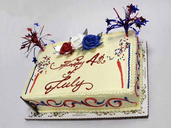Old Glory 4th of July Freed's Bakery 