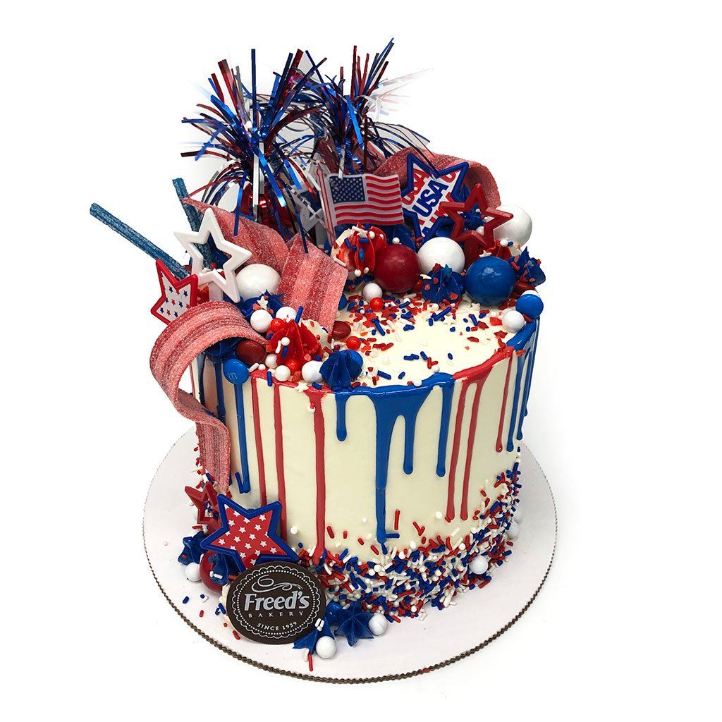 Patriot Cake Cake Freed's Bakery 