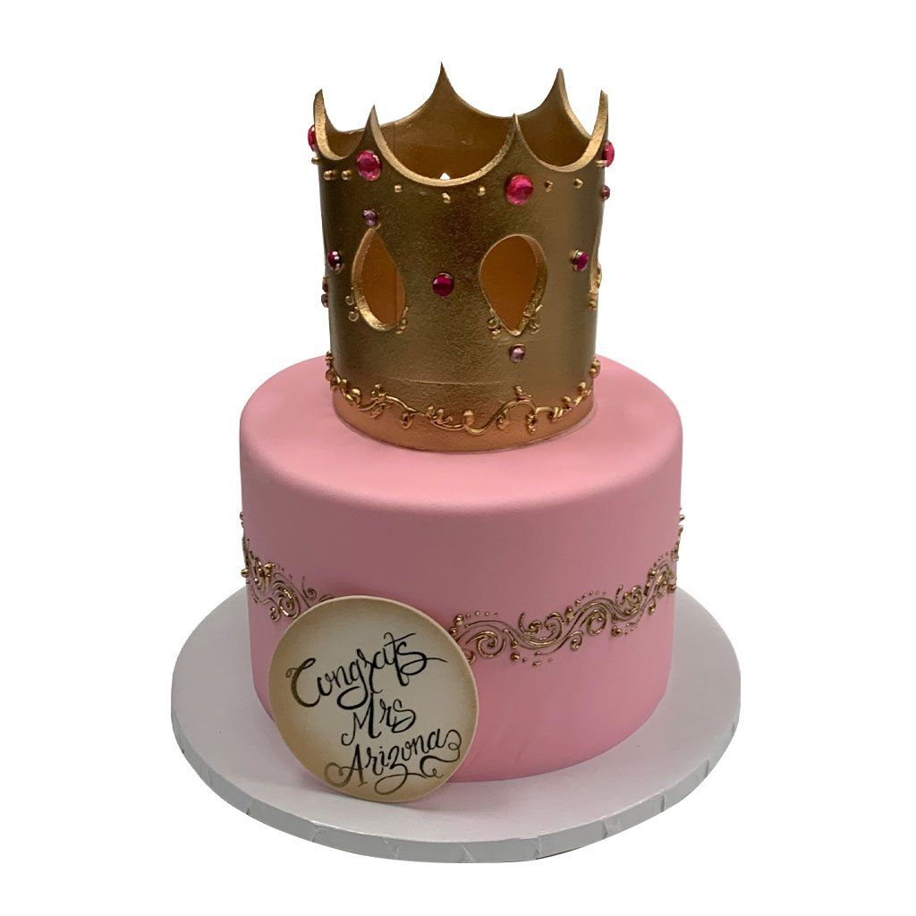 Pink Royalty Theme Cake Freed's Bakery 