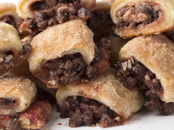 Raspberry Chocolate Rugelach (Nationwide Shipping) Rugelach Freed's Bakery 