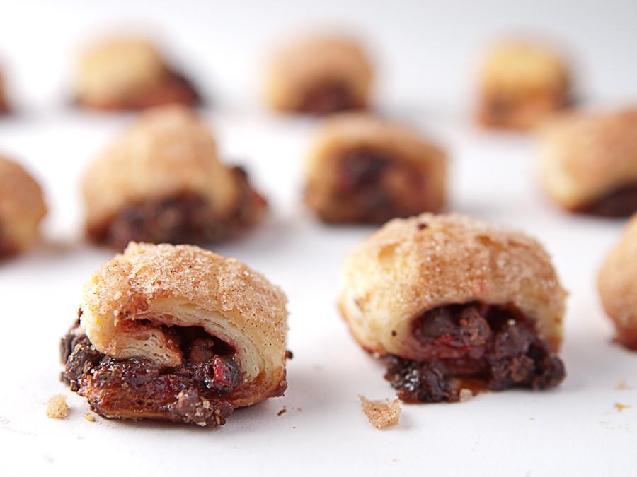 Raspberry Chocolate Rugelach (Nationwide Shipping) Rugelach Freed's Bakery 
