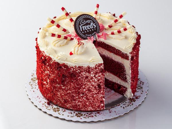 Red Velvet Cake Slice Cake Slice & Pastry Freed's Bakery 