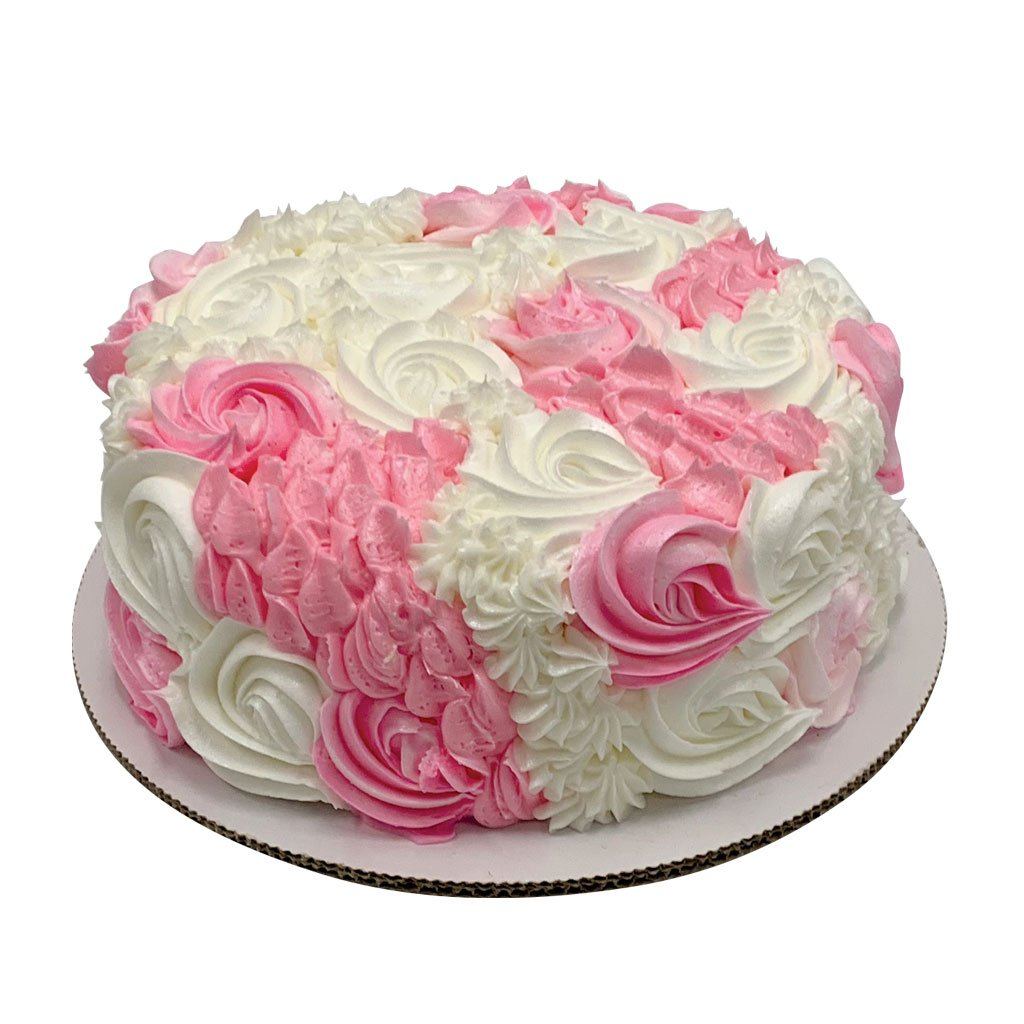 Elegant Rose & Scroll - CakeCentral.com