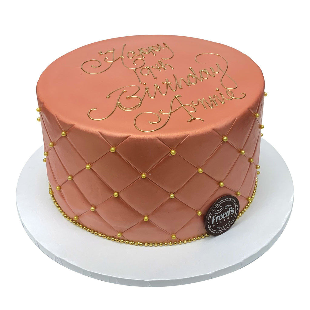 Royal Rose Theme Cake Freed's Bakery 