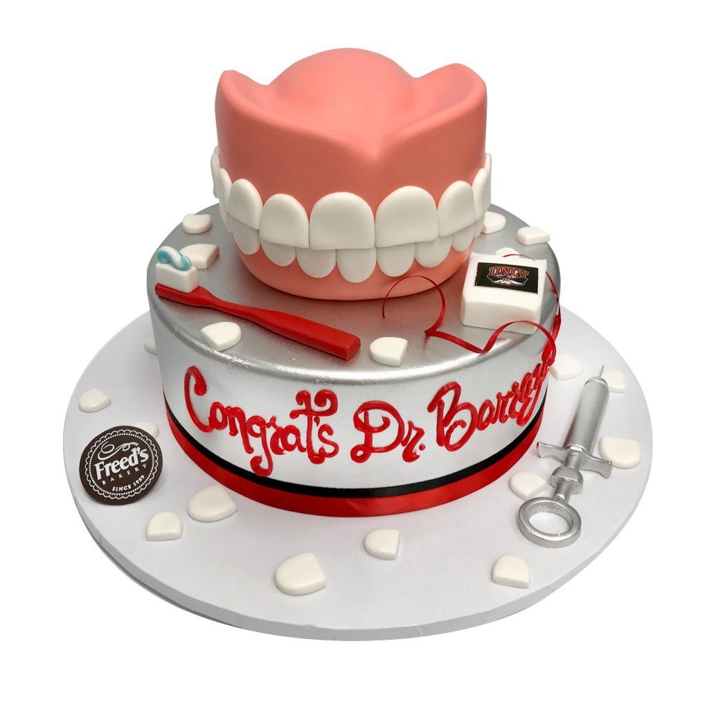 Dentist Half Figure Cake