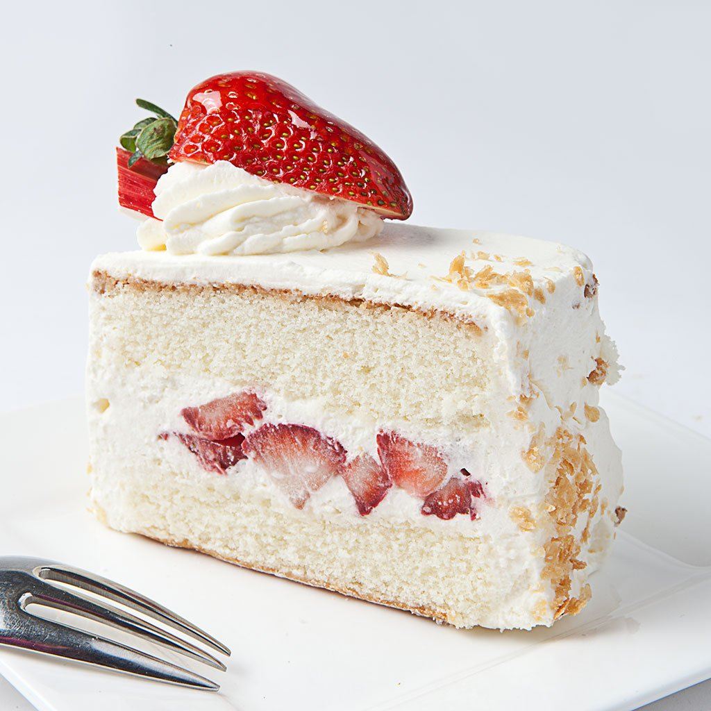 Strawberry Shortcake Slice Cake Slice & Pastry Freed's Bakery 