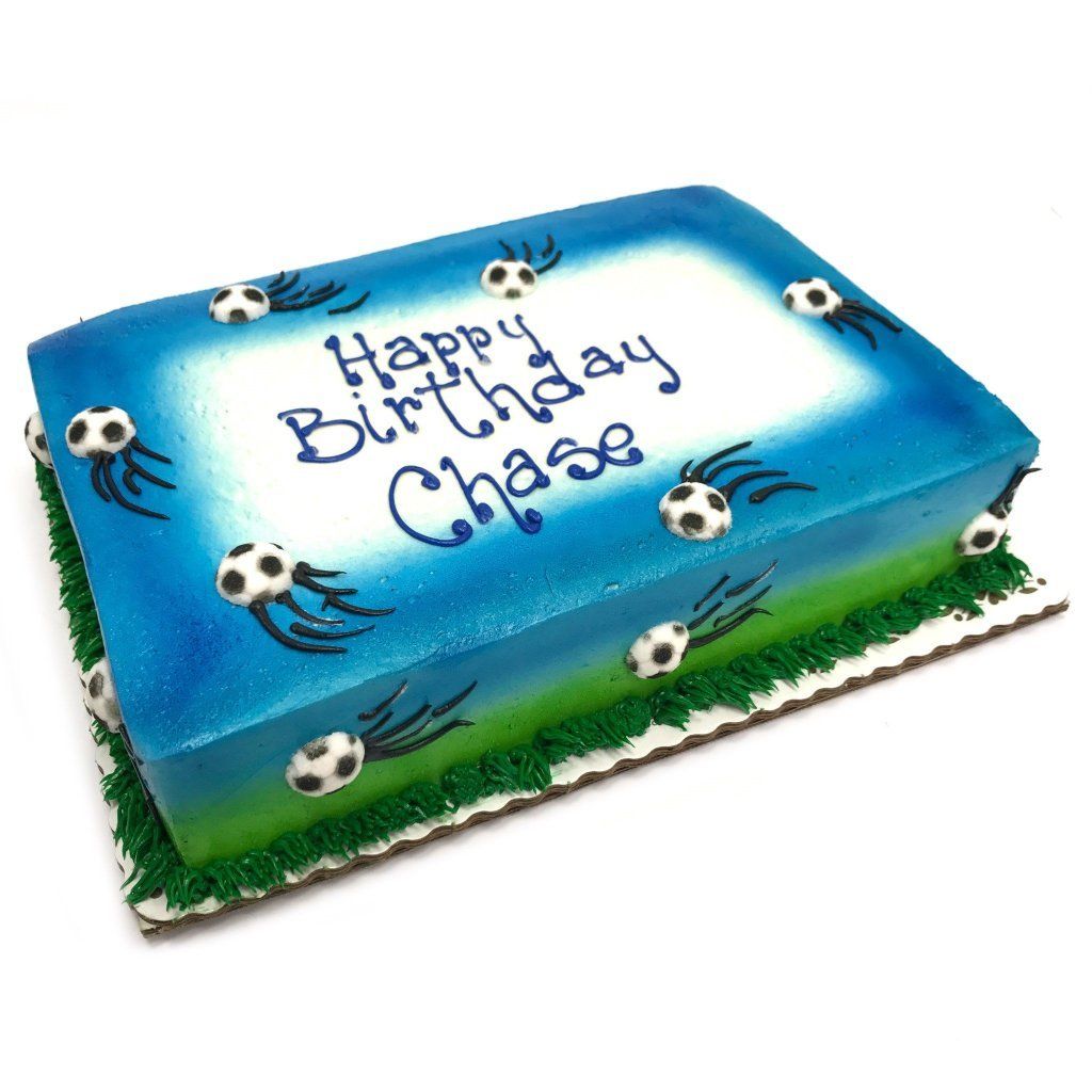 Soccer field” cake for Father's Day | Neupack