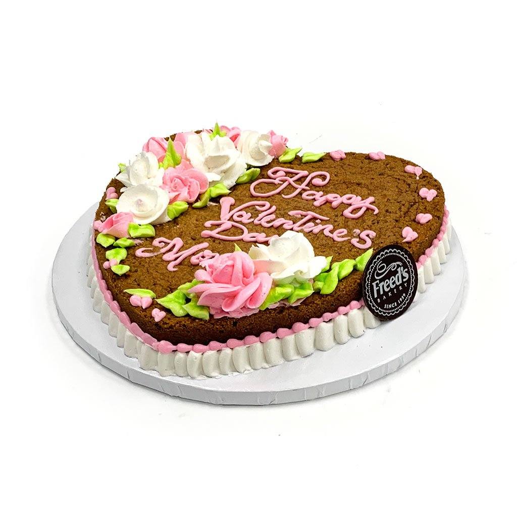 Chocolate Chip Valentine Valentine's Item Freed's Bakery 