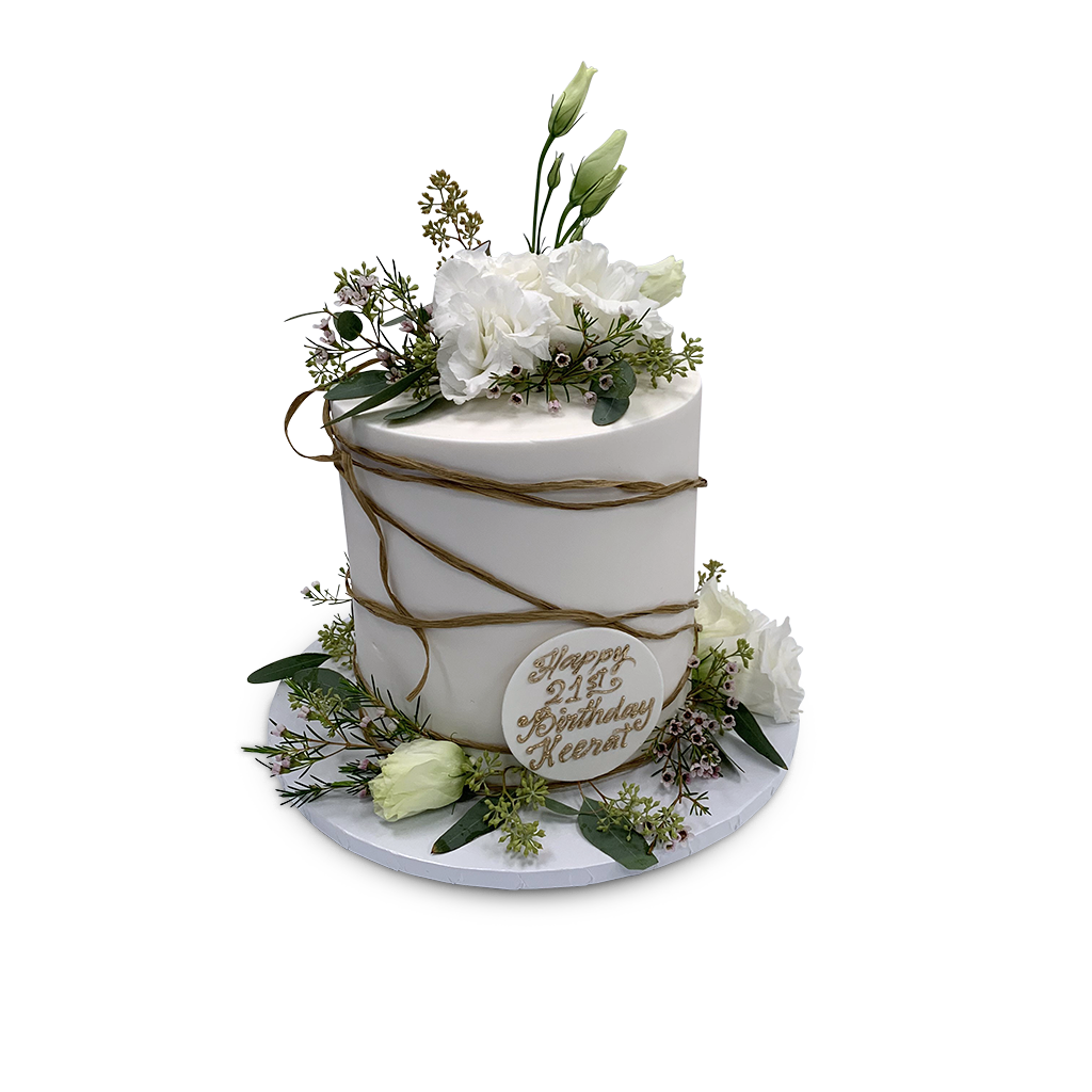 Naturally Rustic Theme Cake Freed's Bakery 