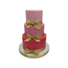 Many Shades of Love Wedding Cake Freed's Bakery 