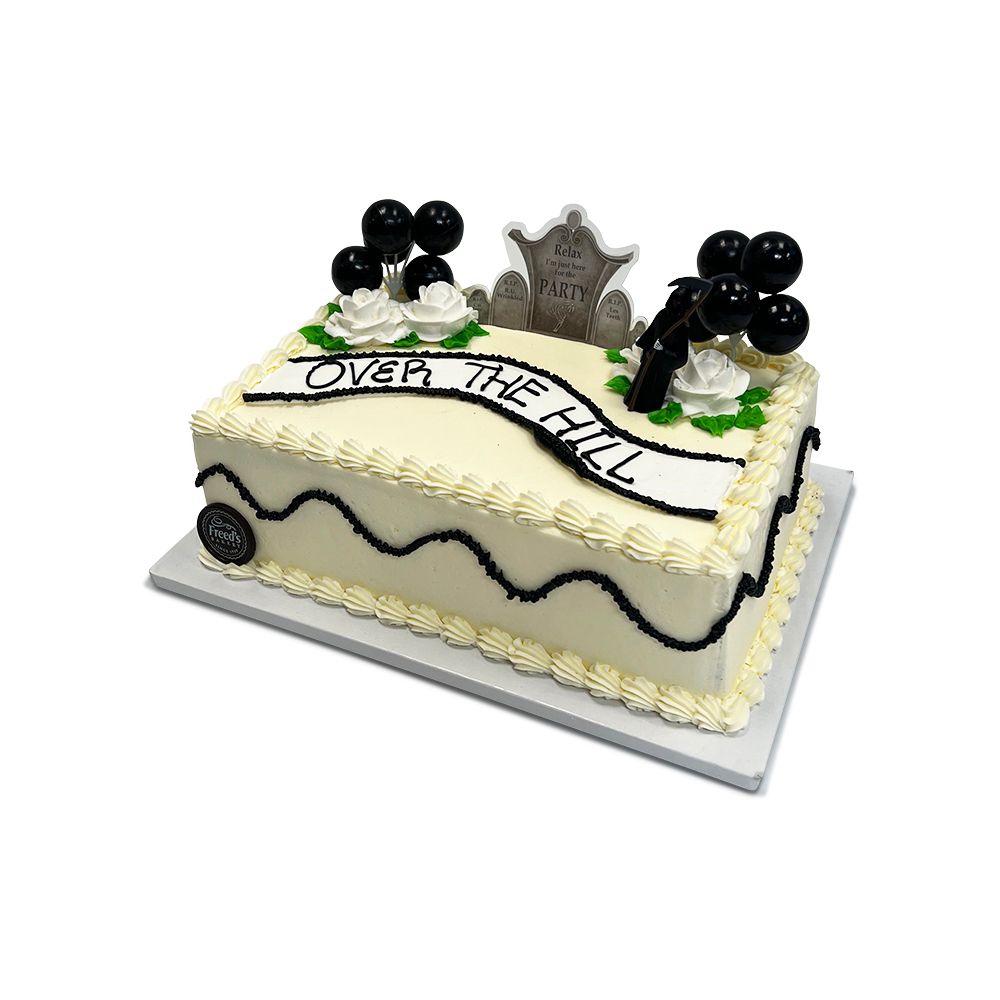 Over the Hill Theme Cake Freed's Bakery 