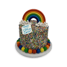 Bright Happy Rainbow Theme Cake Freed's Bakery 