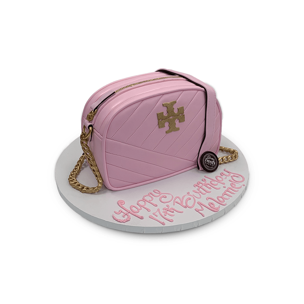Pink Party Handbag Theme Cake Freed's Bakery 