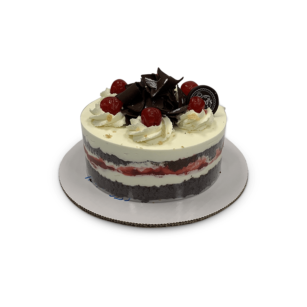 Cozy-Sized Black Forest Cake Dessert Cake Freed's Bakery 