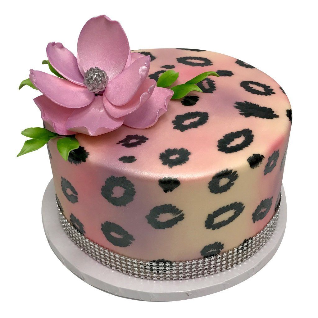 Leopard Elegance Theme Cake Freed's Bakery 