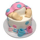 Pink or Blue Theme Cake Freed's Bakery 