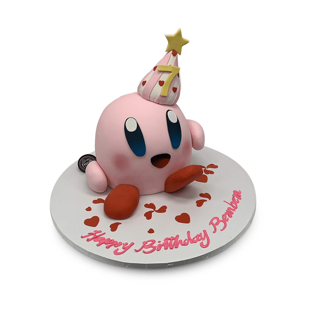 Kirby Cake Theme Cake Freed's Bakery 