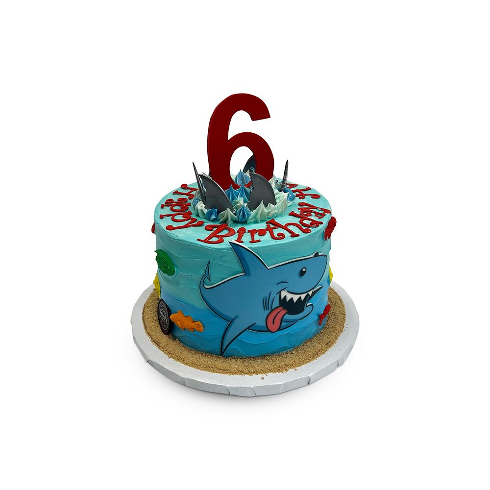 Shark It Up! Theme Cake Freed's Bakery 