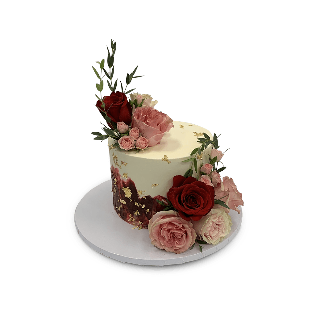 Romance Roses Theme Cake Freed's Bakery 